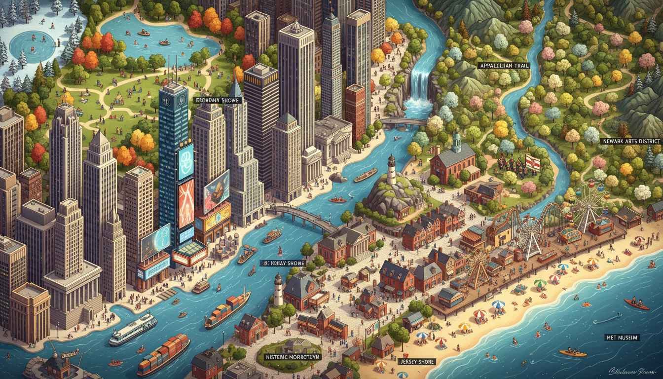 places to visit in new york and new jersey