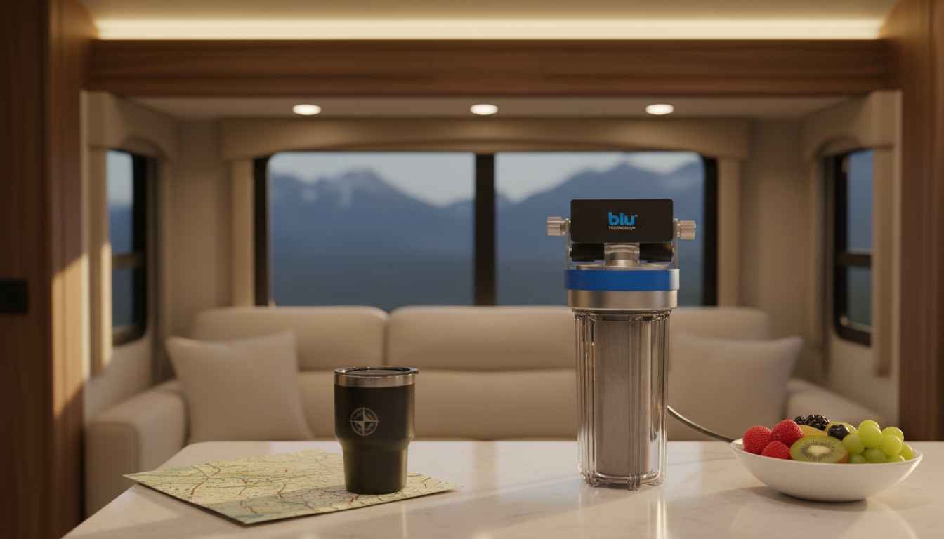blu technology rv water filter