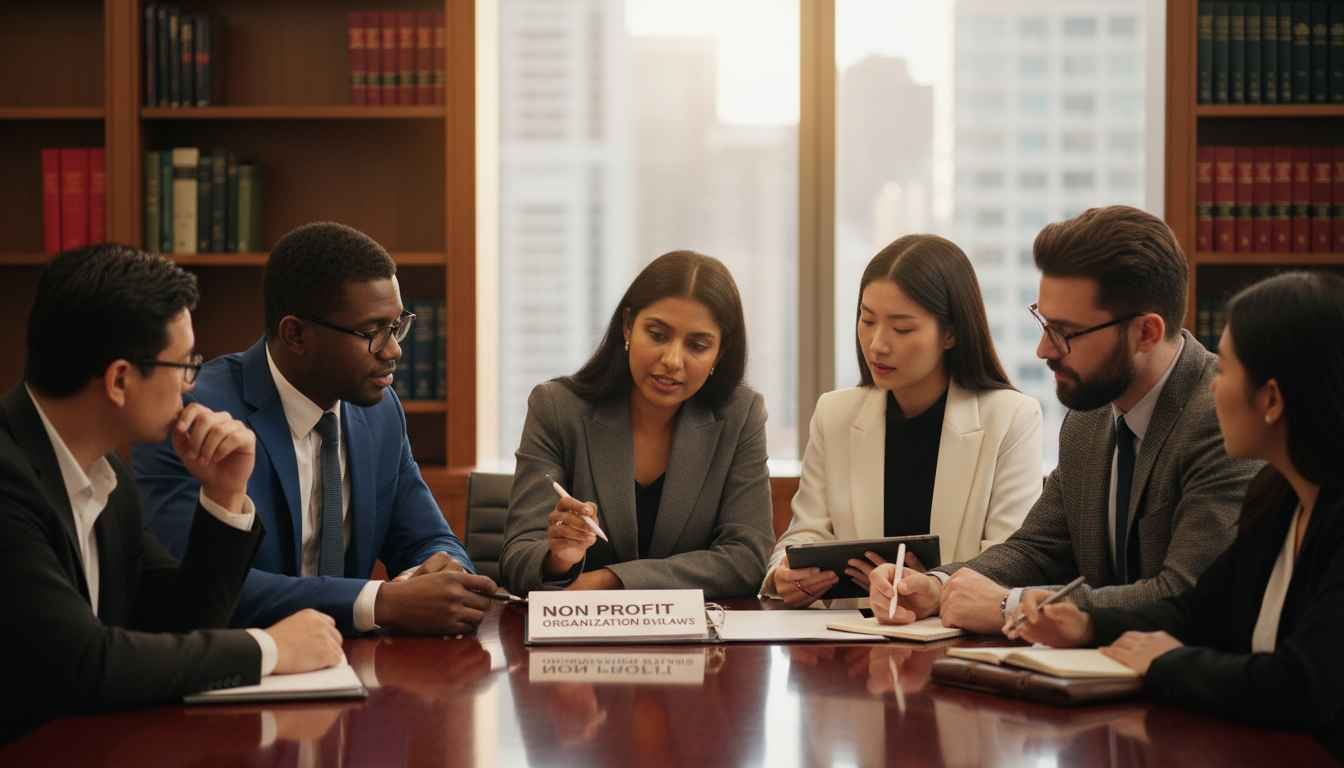 non profit organization bylaws example