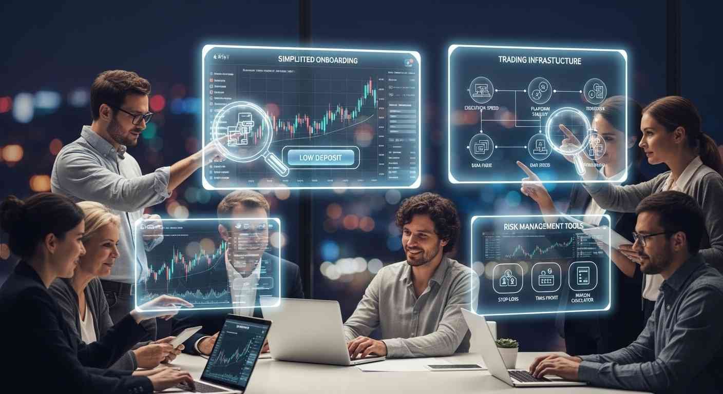 Why Low Deposit Brokers Attract Users for Evaluating Retail Trading Infrastructure and Risk Management